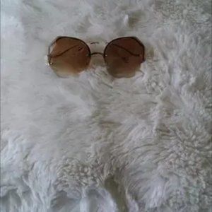 Fashion Sunglasses Women Metal Female